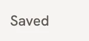 The builder's status, reading Saved.